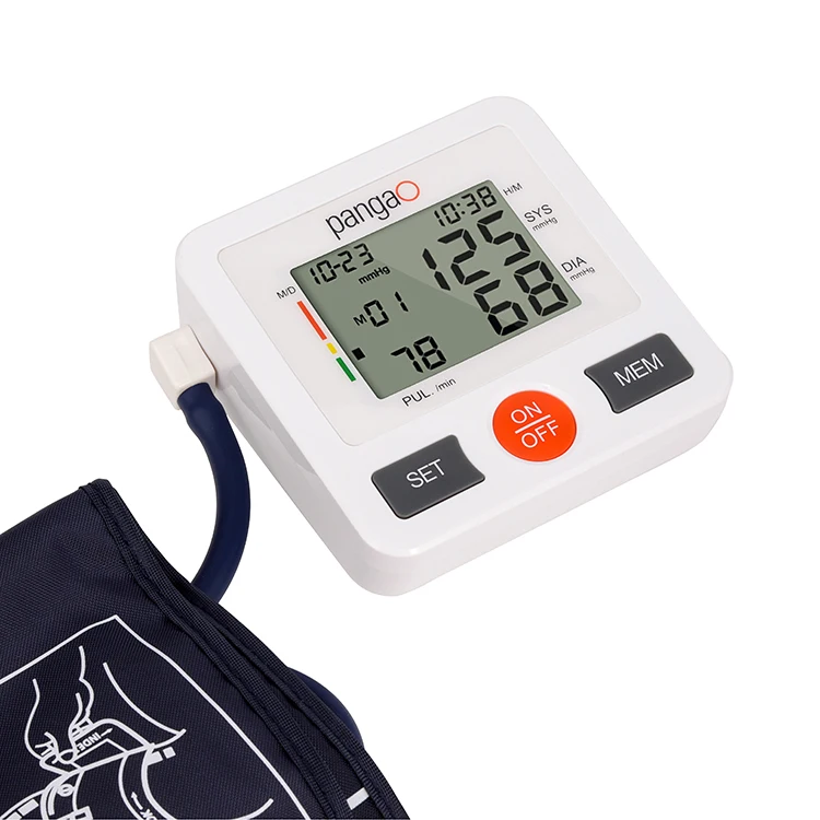 Pangao OEM ODM digital sphygmomanometer irregular heartbeat detection medical devices blood pressure monitor