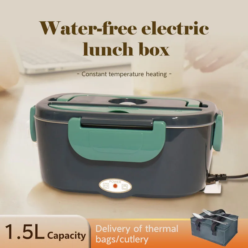 High Quality Portable 2-in-1 Electric Lunch Boxes for Car Truck Home Office Insulated to Keep Food Warm