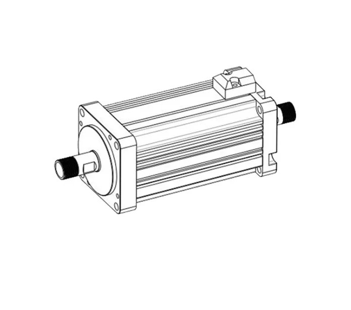 Manufacturer customized dual-axis permanent magnet spindle 12000rpm 600W BLDC motor high torque permanent magnet motor ER11