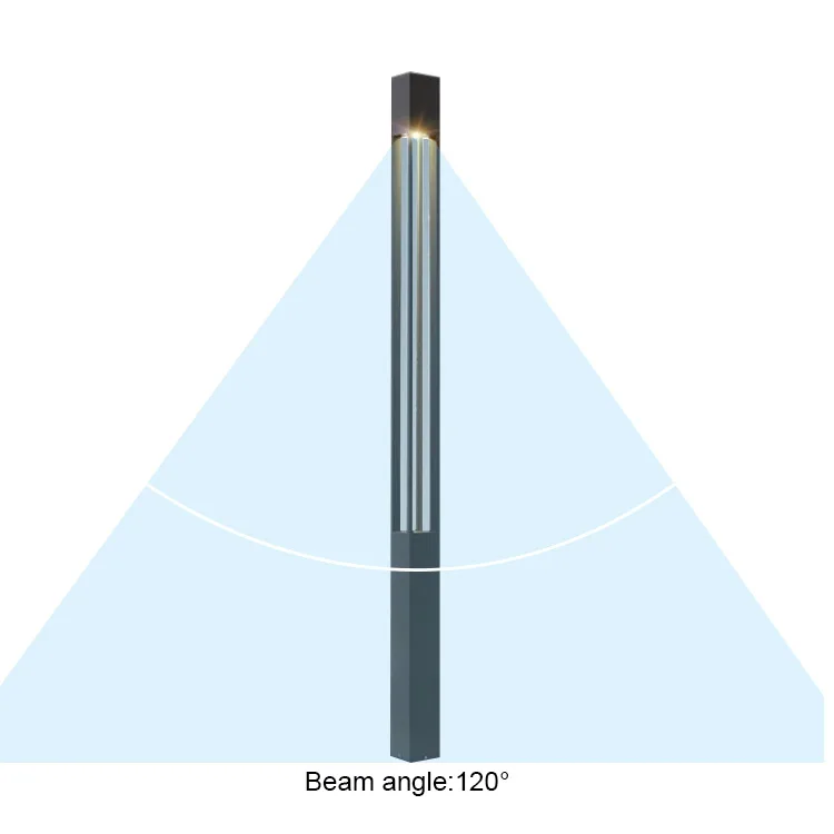 Алюминиевая водонепроницаемая уличная Светодиодная лампа для сада, 30 Вт, IP65