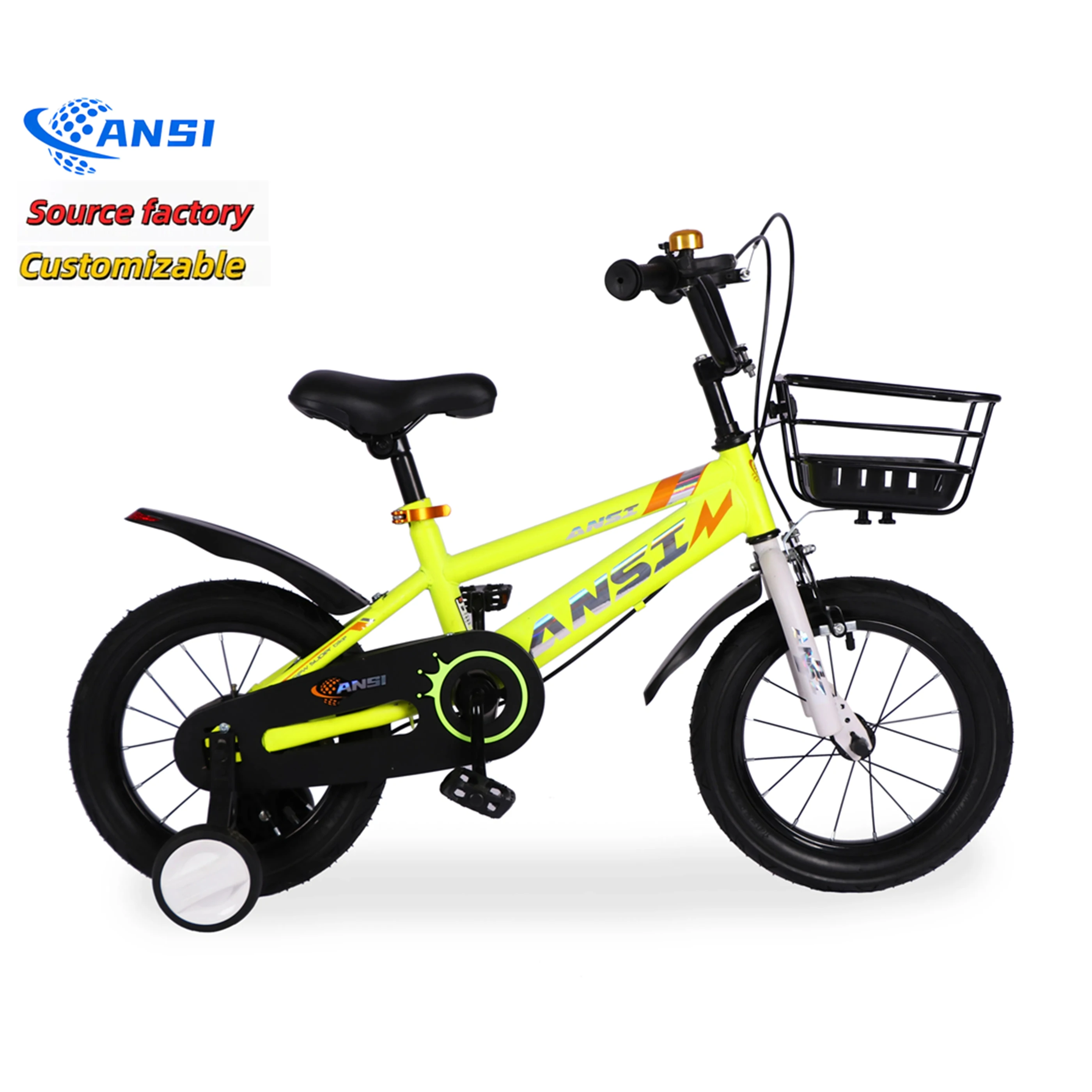 Новая индивидуальная детская коляска 12/14/16/18/20 дюймов с мигающими колесами для детских велосипедов. Детские коляски детские велосипеды