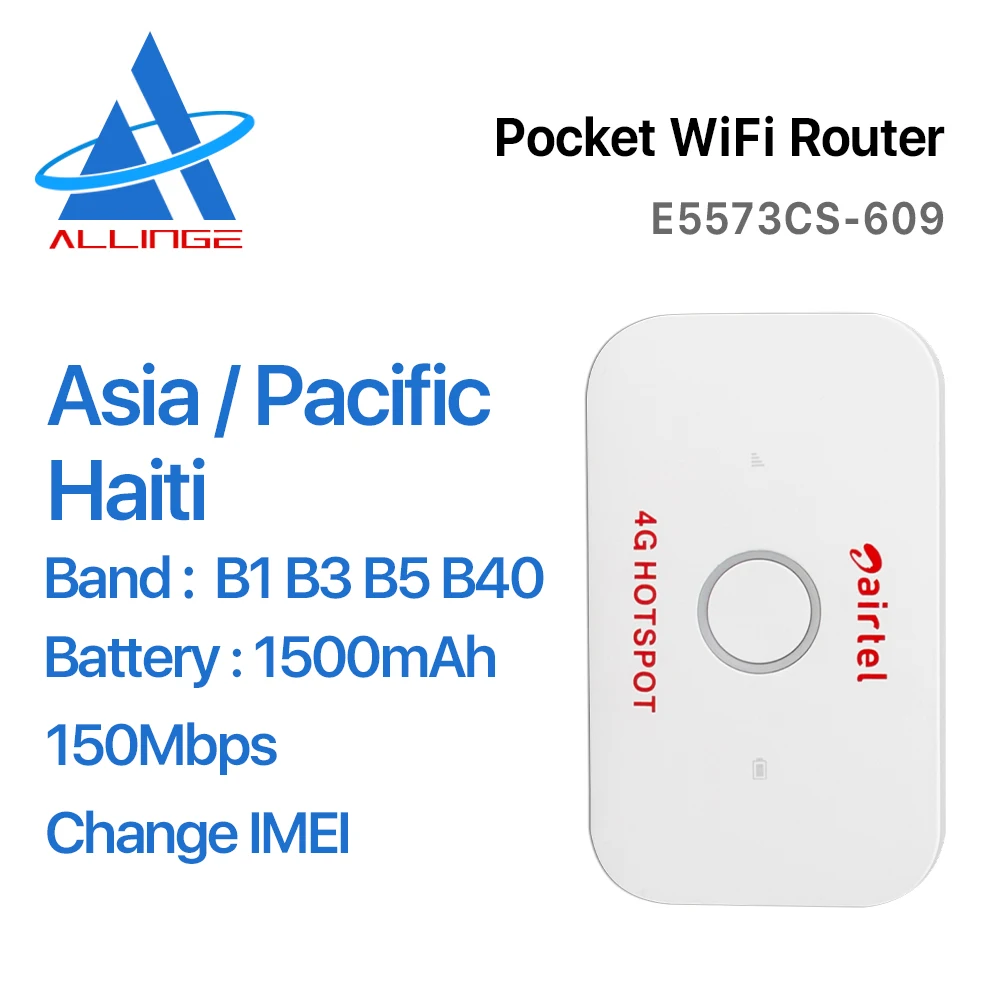  Lyngou LG097 разблокирована Airtel E5573Cs-609 150 Мбит/с Промышленный маршрутизатор 4G LTE Мобильная компиляция java-приложений! Беспроводной портативный Wi-Fi с поддержкой