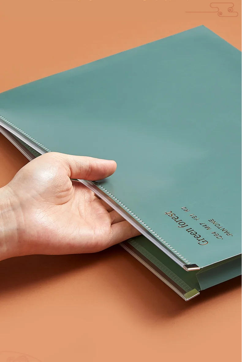 Zip up PVC Paper Document File Bill Zipper Bag Pencil Pouch Office Organization Storage Waterproof Document Folder School Gift