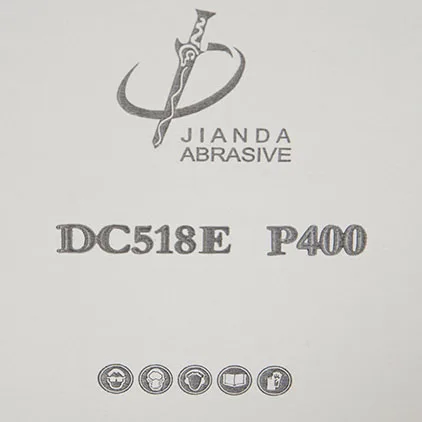 1350*2300mm white coating anti-clogging silicon carbide abrasive E-wt paper base wide sanding belt for grinding wooden product