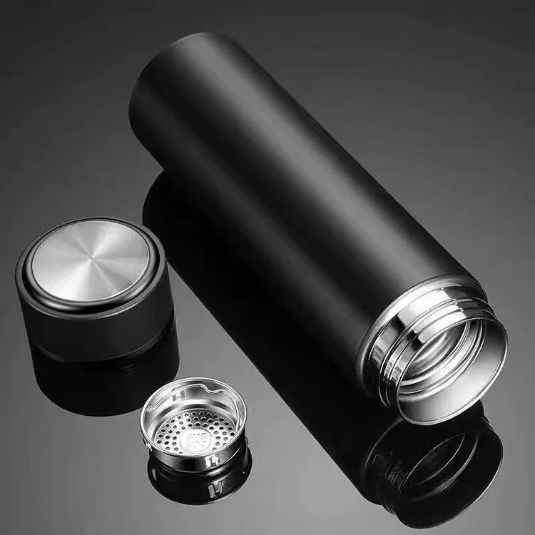 Business Gift Stainless Steel Insulated arabic Thermos Vacuum Flask 1000ml with two cups Water Bottle Custom Logo