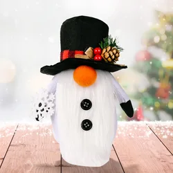 2021 Fashion Cute Santa Snowman Deer Shaped Doll Christmas Doll Christmas Tree Hanging Ornament 2022 standing Doll