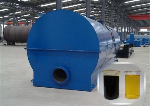 Hot sale crude oil refining machine oil distillation plant with ISO TUV