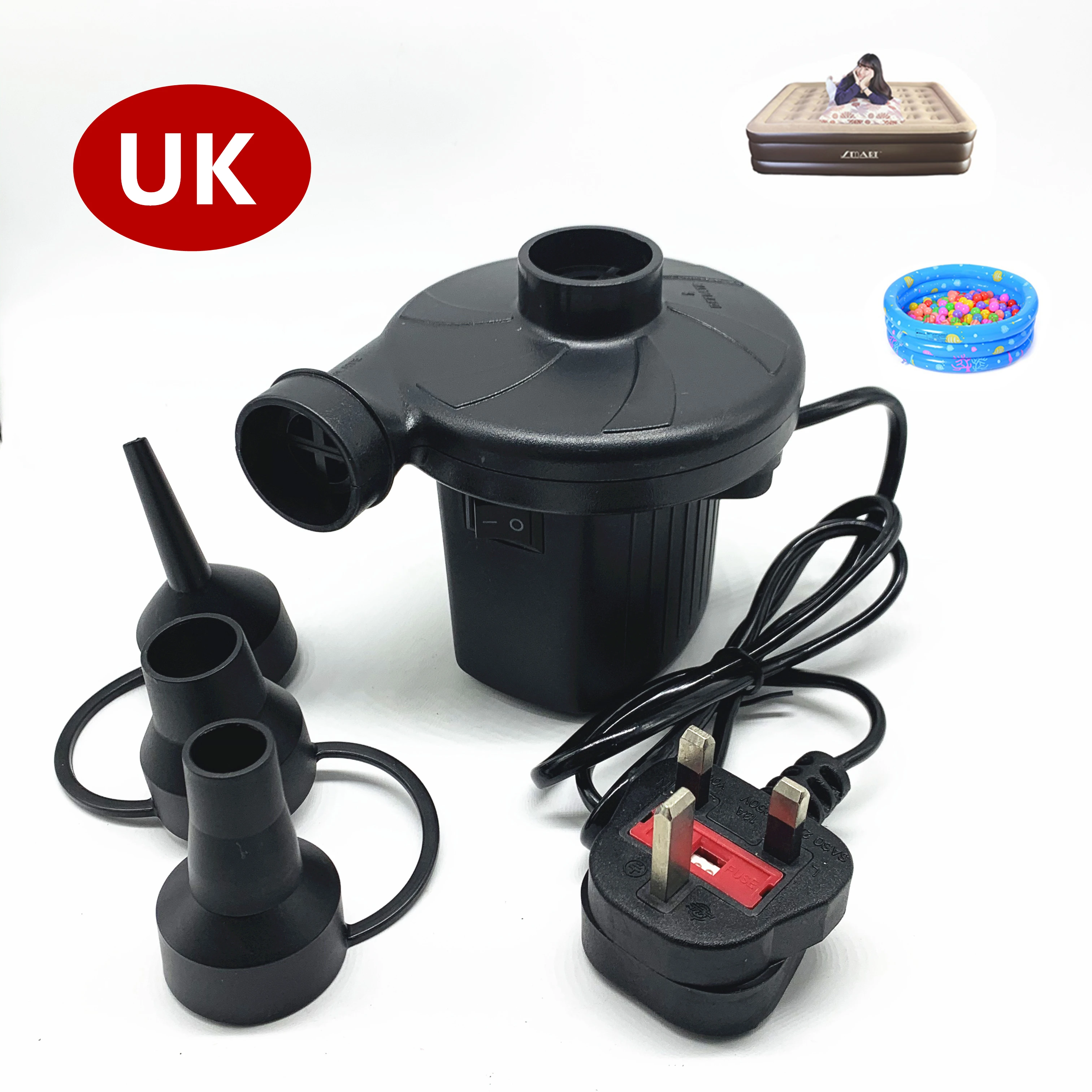 Factory Supply Abs Black High-pressure Compressor Pump Electric Pump Air