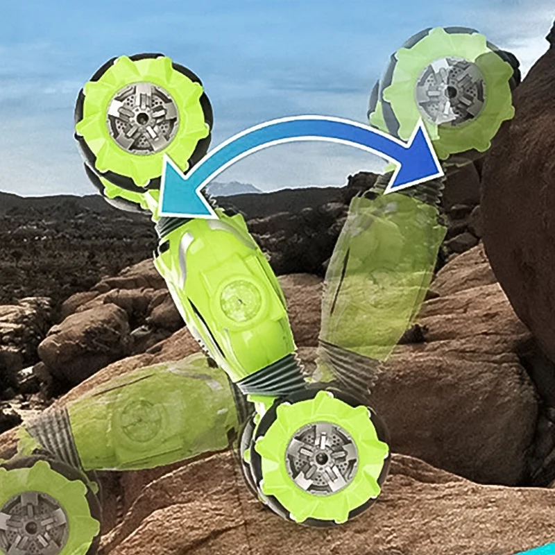 2.4G Double Side Hand Controlled Radio Remote Control Racing Car Hobby Drift 360 Degrees Dancing RC Stunt Car