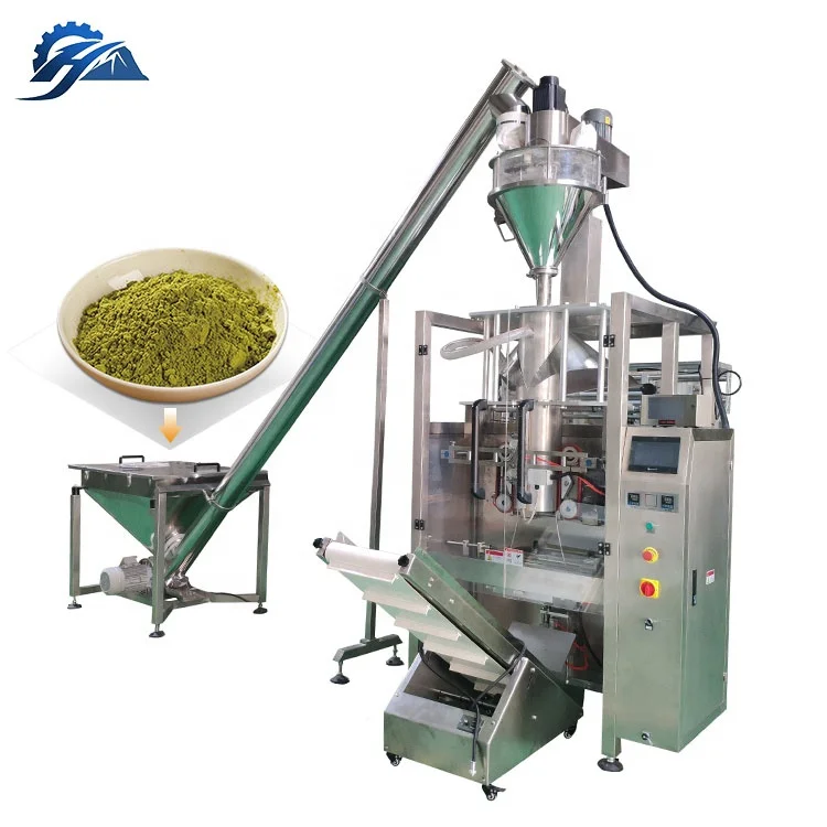 Автоматическая машина для упаковки порошка, специй, кофе, масла, перца, шнек, карри