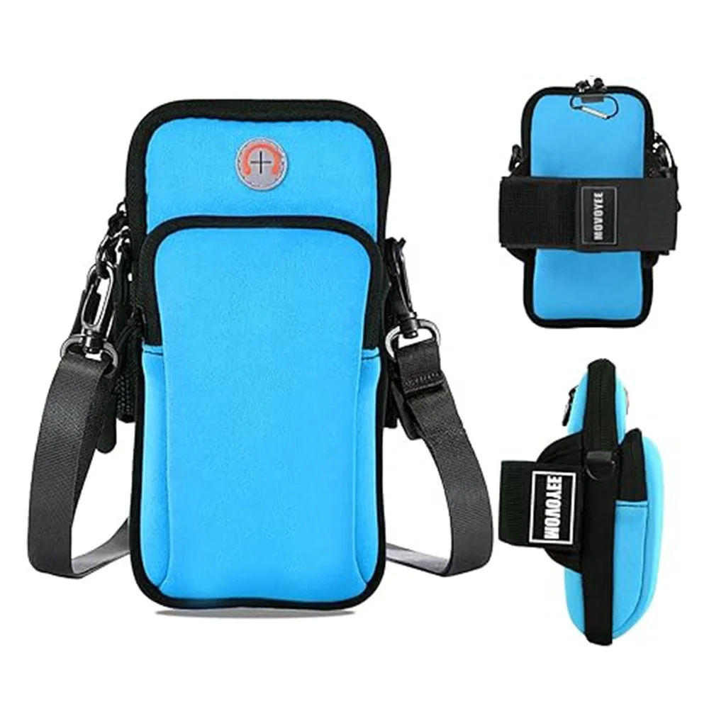Wholesale Mobile Phone Small Bag Trend,Cell Phone Armband with Detachable Cross body Strap&Hook,Phone Crossbody Bags
