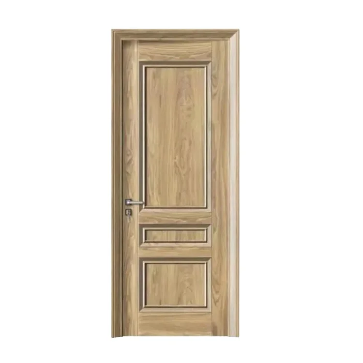 2020 Alibaba hot sale MDF panel custom painted  interior melamine wooden door