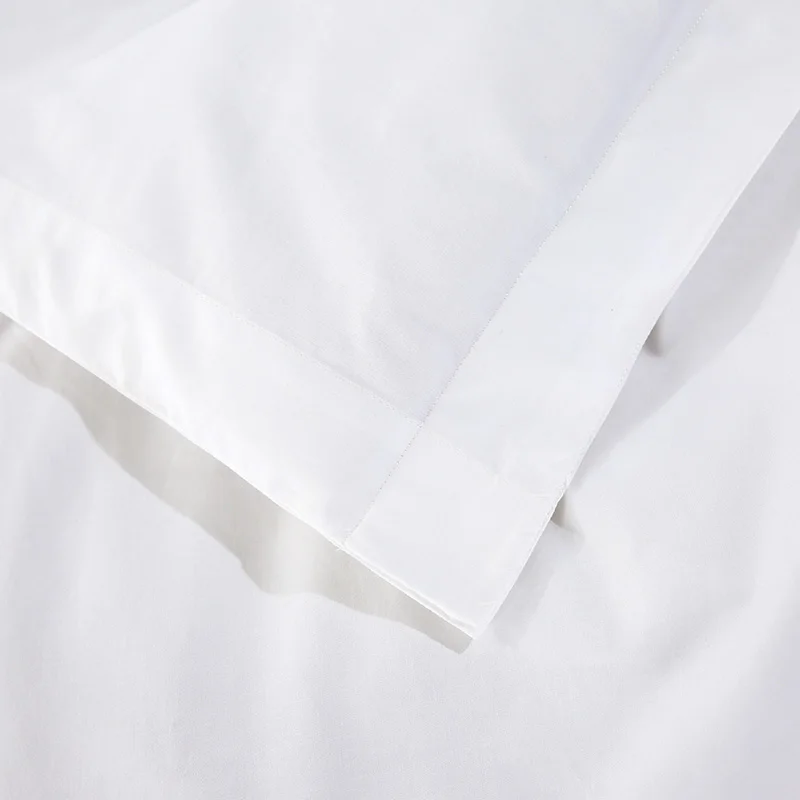 New Luxury Brand King Size 100% Cotton  60s Embroidery Satin Bedspread Bedding Sets Bed Sheet Brand