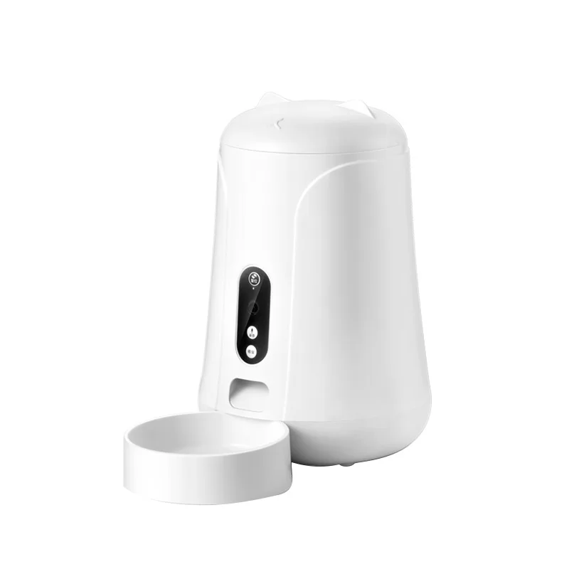 4l высокой емкости mangeoire Pour Chien Wi-Fi дозатор мешков для многофункциональная камера автоматическая кормушка для домашних животных с камерой