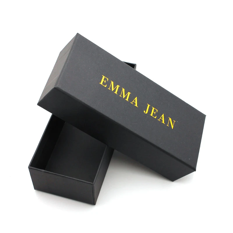 Картонная коробка под заказ для деревянных бамбуковых очков, бумажная упаковочная коробка