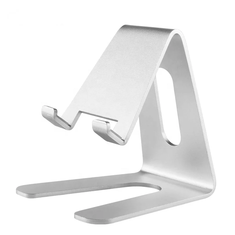 Metal mobile phone bracket watching TV desktop ipad fixing frame lazy support frame Cell Phone Stand