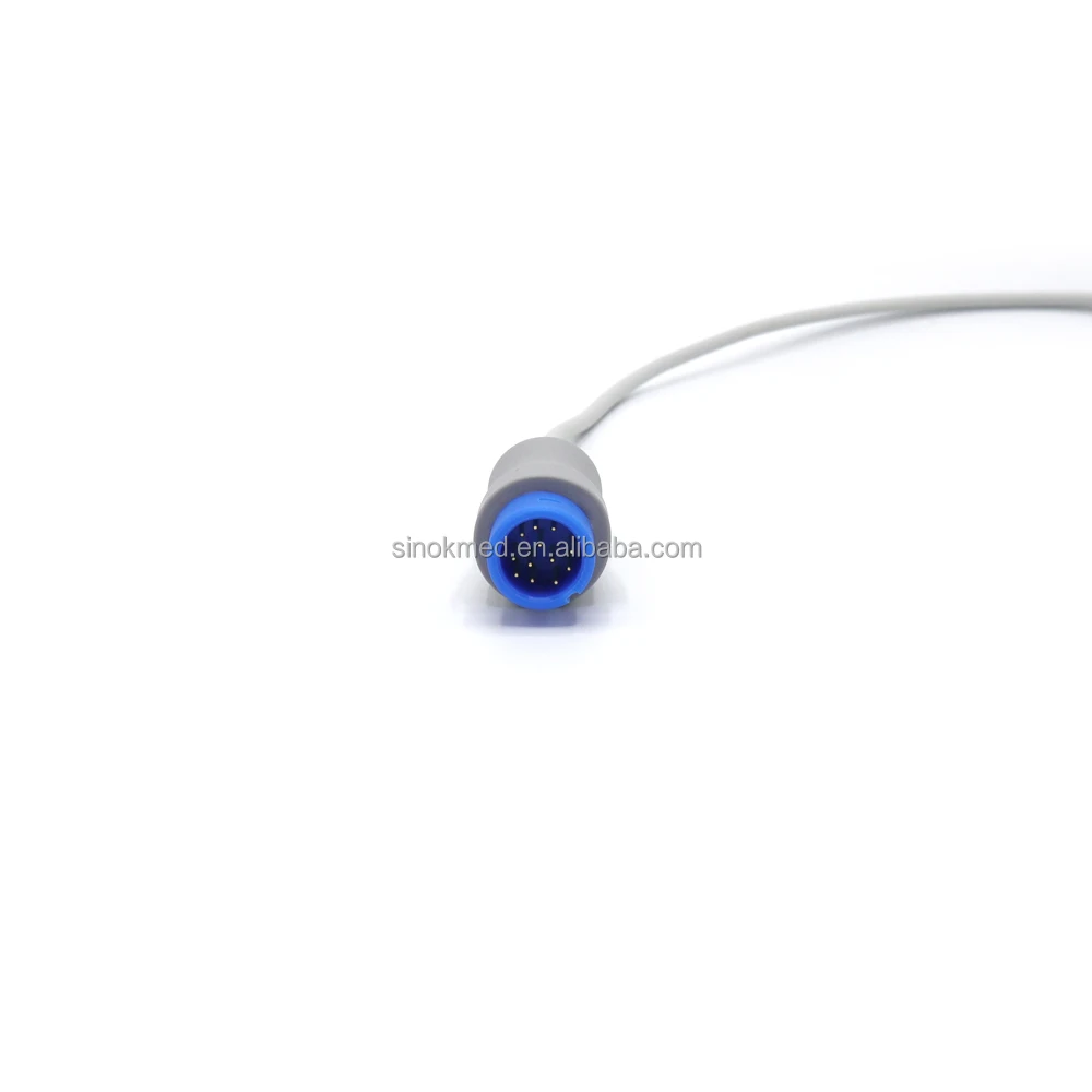 Comen Reusable Spo2 Sensor Adult clip Spo2 Probe 3 M 12 Pins Connector