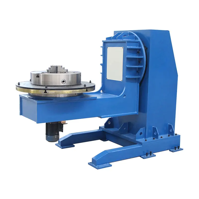 L Type Tilting And Rotating Welding Positioner Machine With Rotary Turntables