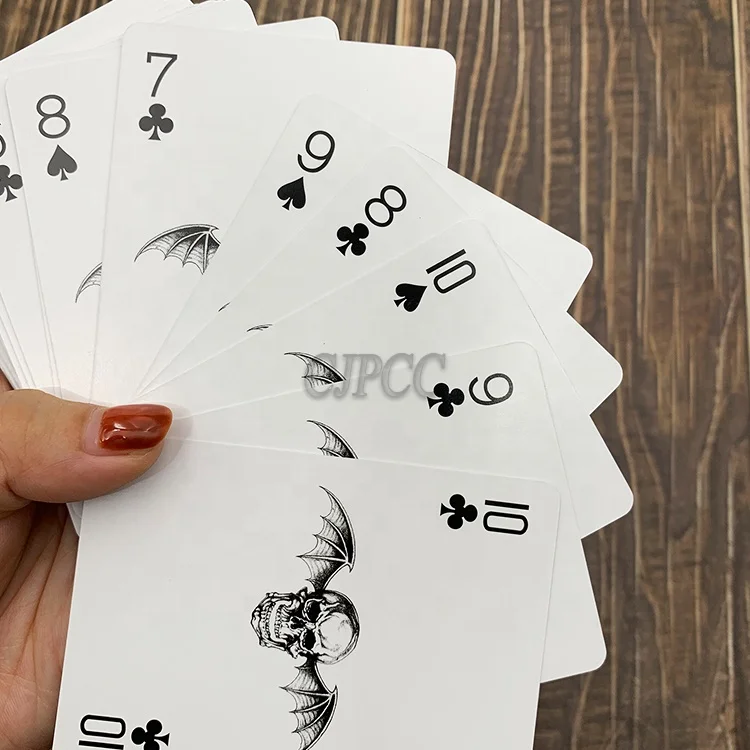 310gsm Germany Core Paper Poker Cards Jumbo Playing Cards Custom Logo Print