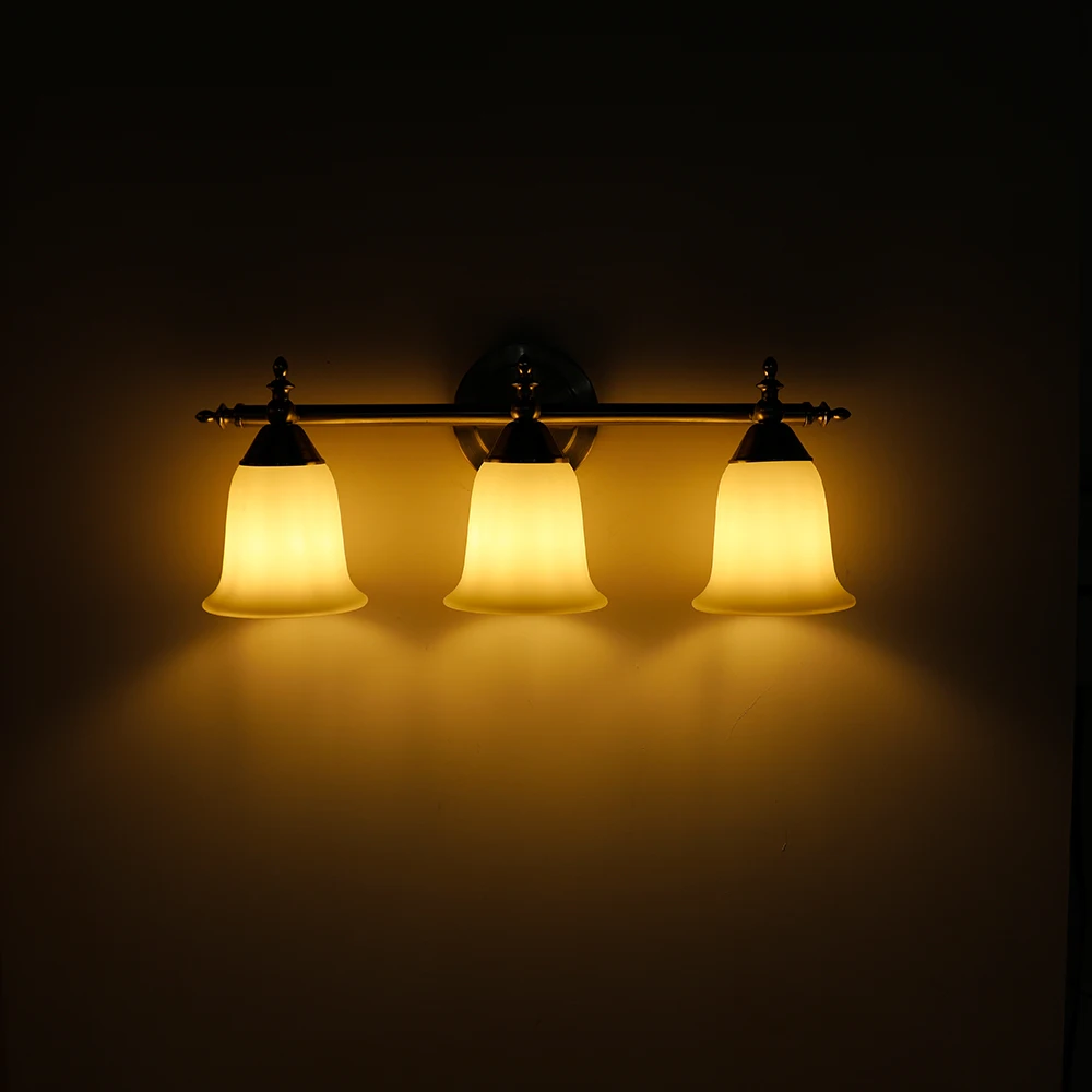 Bathroom and  hotel 3 light bath light bar interior lighting fixture