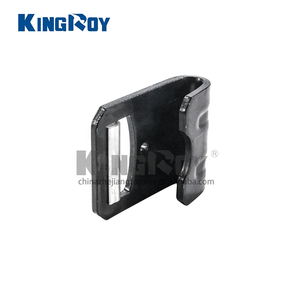 KINGROY 4inch 8ton flat hook ratchet tie down accessories strap J hook