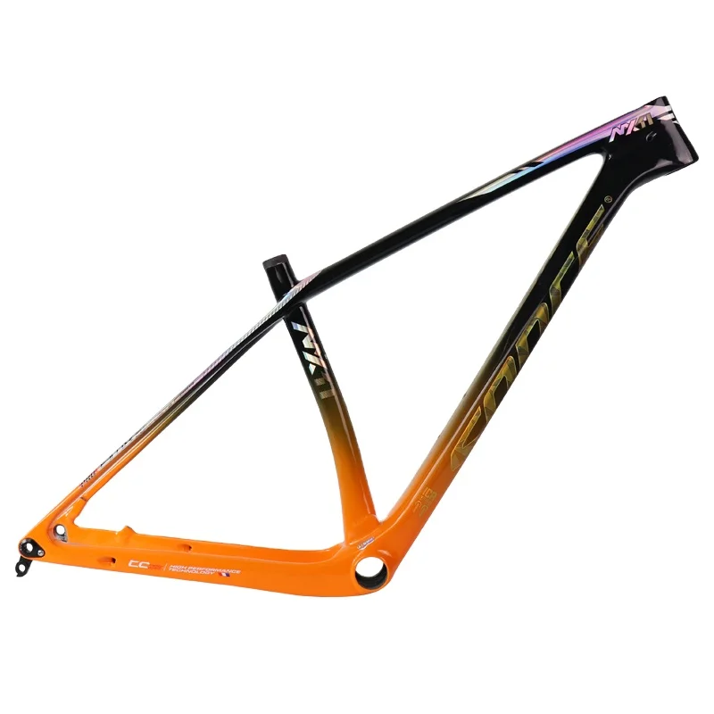 New Arrive High Quality T800 Carbon Fiber MTB 29 Bike 148*12mm Thru Axle Mountain Bike  Matte Painting Pedal Bicycle Frame