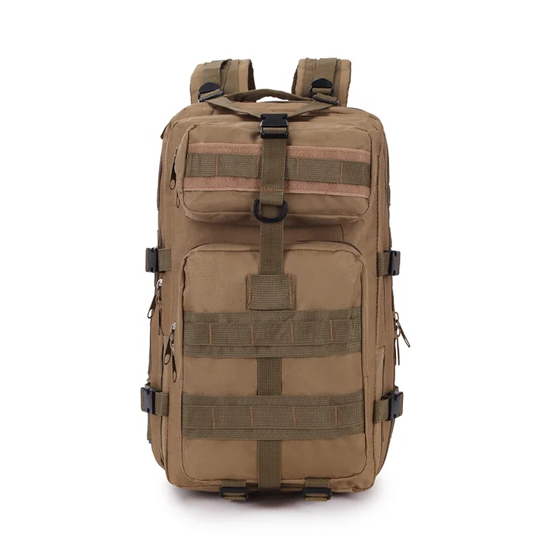 JSH Large 3P Bag Outdoor Sports CS Camouflage Backpack  Mountaineering Hiking Bag Tactical Backpack 40L Capacity