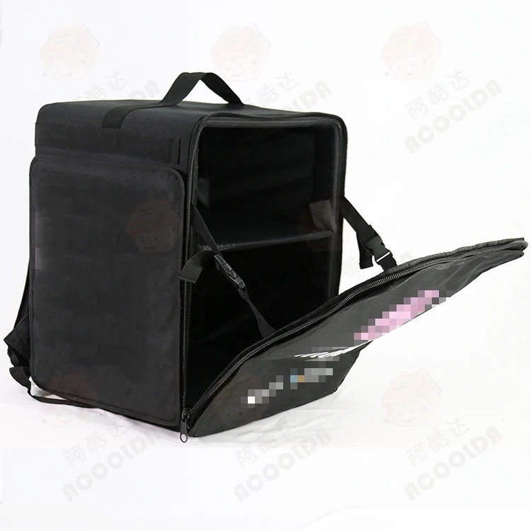 Большая возможность доставки пиццы мешок логотип печати доставки еды рюкзак для скутера