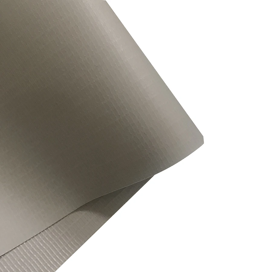 Flame Resistance Pvc Tarpaulin Fabric For Mining Ducting Duct Connecting Fabric