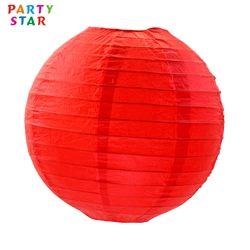 Wholesale Lantern Decorative Halloween Decoration Round Color Paper Lantern For Hanging