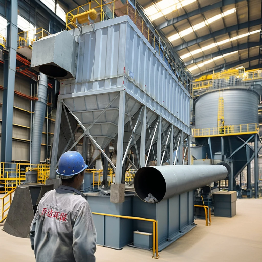 Workshop dust treatment equipment cloth bag dust collector dust extractor