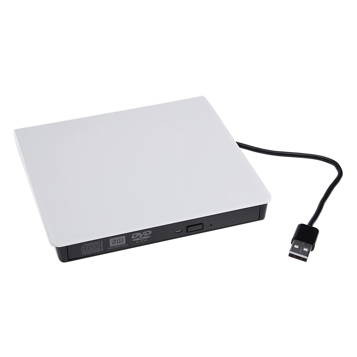  Портативный Внешний Оптический Привод SATA USB 2 0 DVD/CD-RW горелки DVD/CD-плеер считыватель плеер DVD
