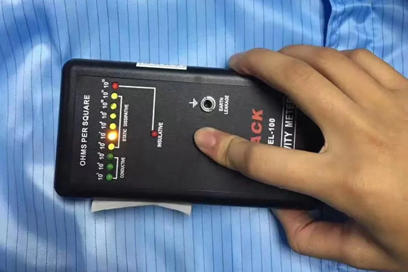 Comfortable Breathable Work Garment ESD Smock Coat ESD lab Safety Clothes ESD Cleanroom Garment