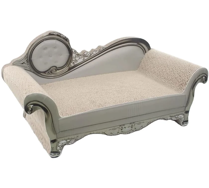 2023 Hot Sale cat scratching Corrugated Cardboard scratcher Luxury Lounge sofa Bed