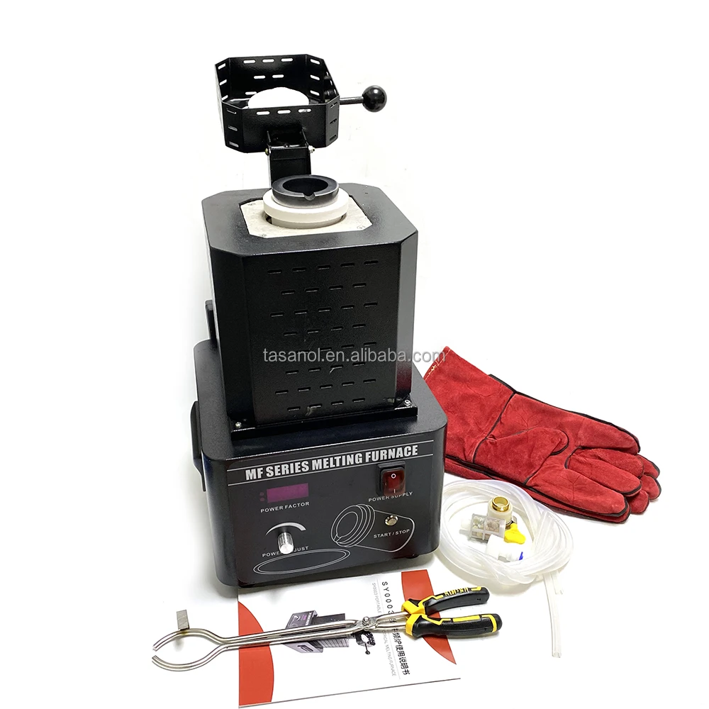 2022 New Jewelry Tools Equipment Jewelry Casting Machine 1kg Mini Induction Melting Furnace