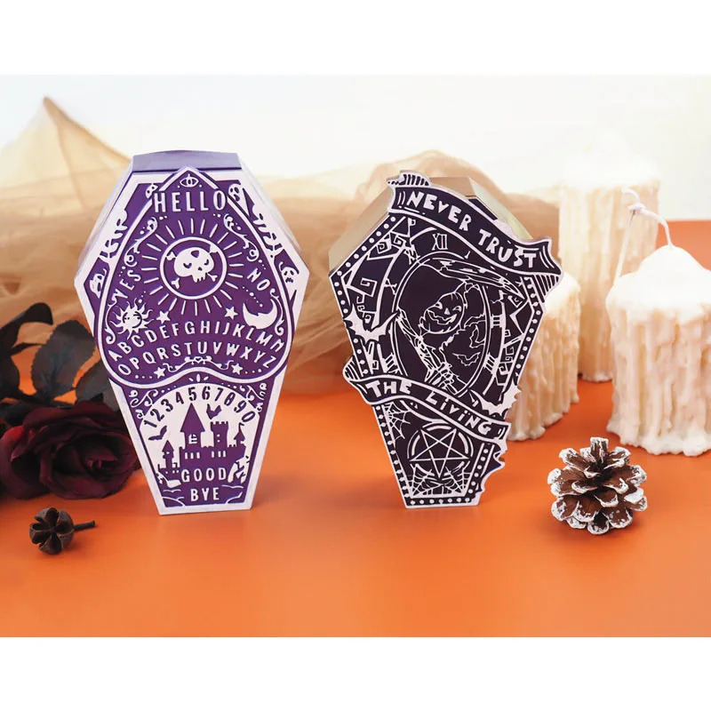 Reasonable Price Vampire Gothic Resin Moulds Diy Making Supplies Small Coffins Container Mods