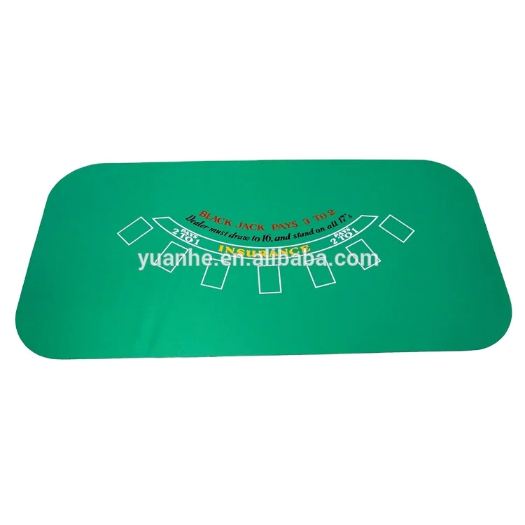 Rubber Foam Casino Table Top Layout Roulette