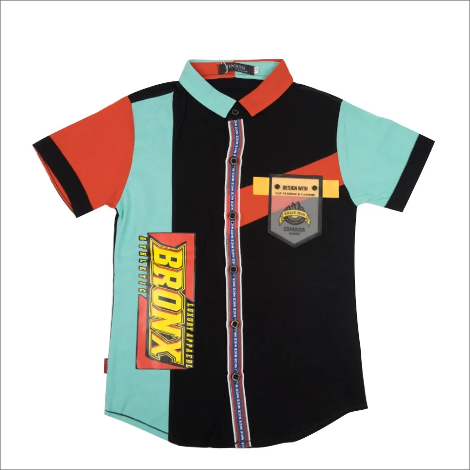 
Boys Shirt Fashion Classic Plaid Kid Casual Quantity Summer Red Top Blouse Shirts Cotton hawaiian shirt 