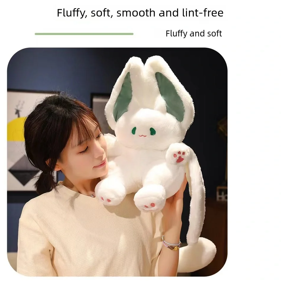 Cartoon Flying bat rabbit plush toy big wings rabbit doll for girlfriend doll gift pendant