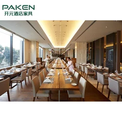 Luxury Hotel Vintage Restaurant Furniture Cafe Table And Chair Cafeteria Furniture