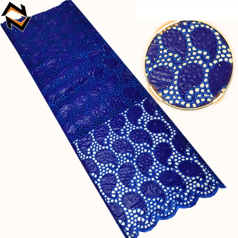 Trustwin 100% хлопок Африканское кружево базин богатая парча вышивка ткань