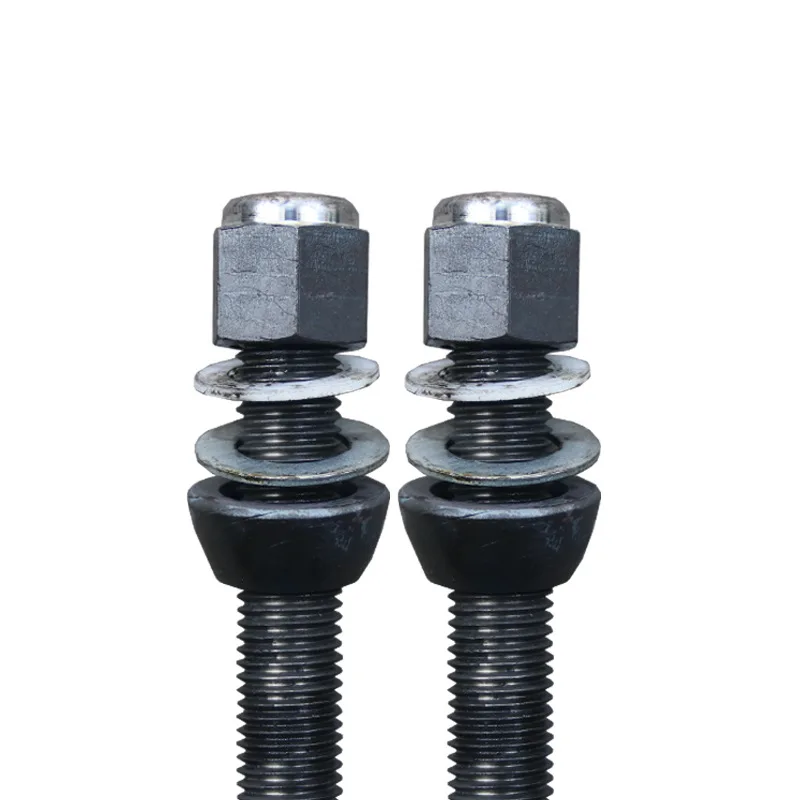Durable Industrial Left-Handed Threaded Steel Resin Anchor Rod with Longitudinal Ribs for Mining Applications
