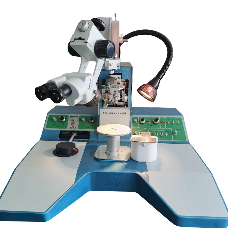 Heavy Duty Ultrasonic Hand Bonding Machine for Thick Aluminum Wire, Aluminum Strip, Gold Strip, Copper Wire and Metal Wire