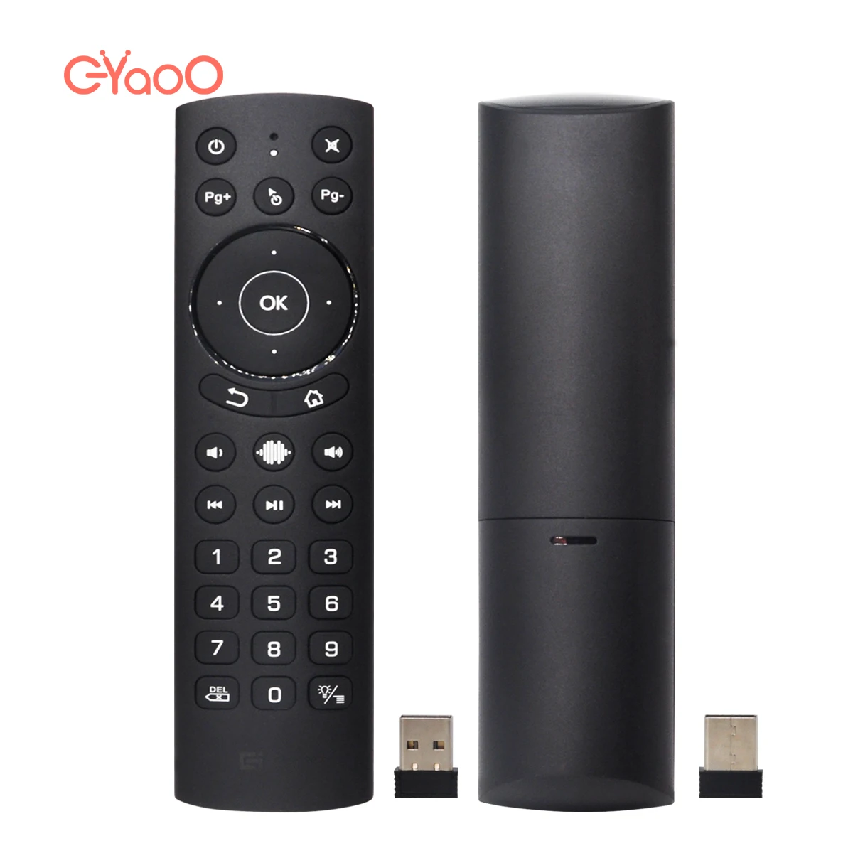 The Latest G20S PRO Smart TV Air Mouse Remote Control With Backlit Gyroscope, Remote Control For Google Voice Learning