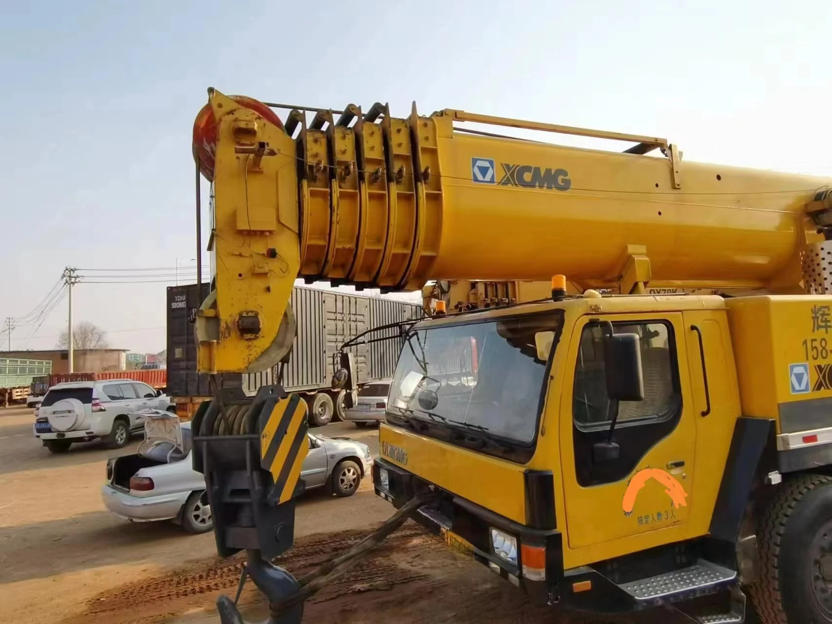 Б/у XCM QY130K 130ton подержанный кран в 2007 также есть 25-500 тонный (Попросите больше)