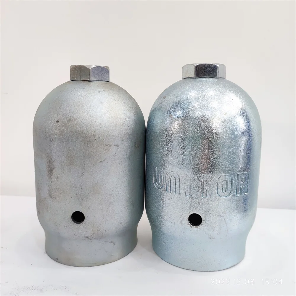 China Factory Good Quality Cylinder Valve Cap Gas Cylinder Cap Steel Cylinder Cap