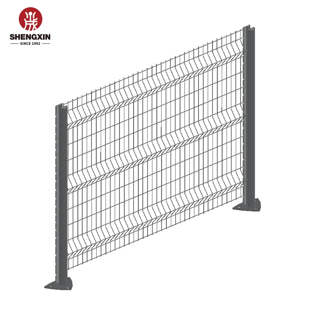 Factory price high quality 3D panel fence triangular weld wire mesh fence