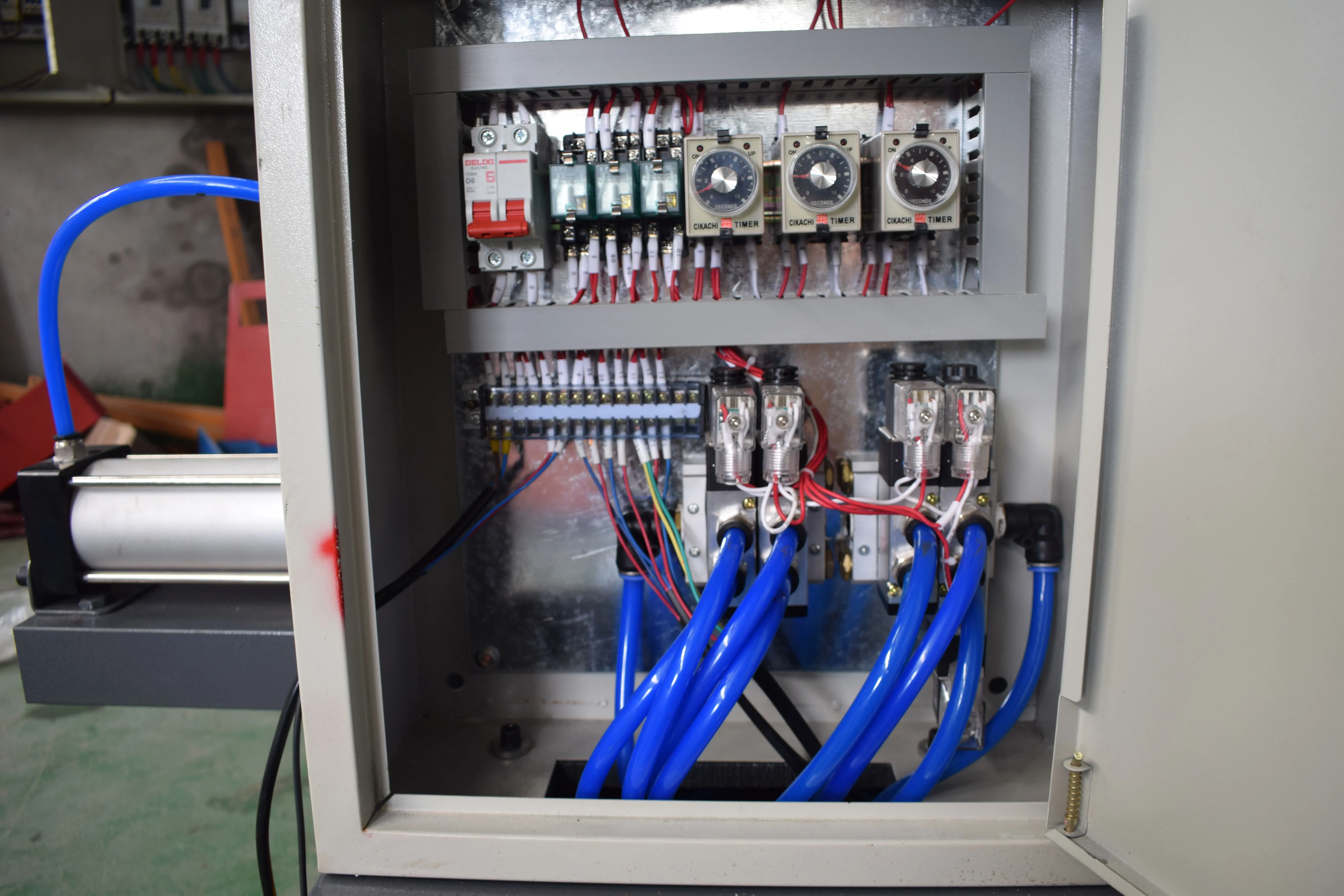 Air Ventilation Equipment Lock Seamer Closer Machine