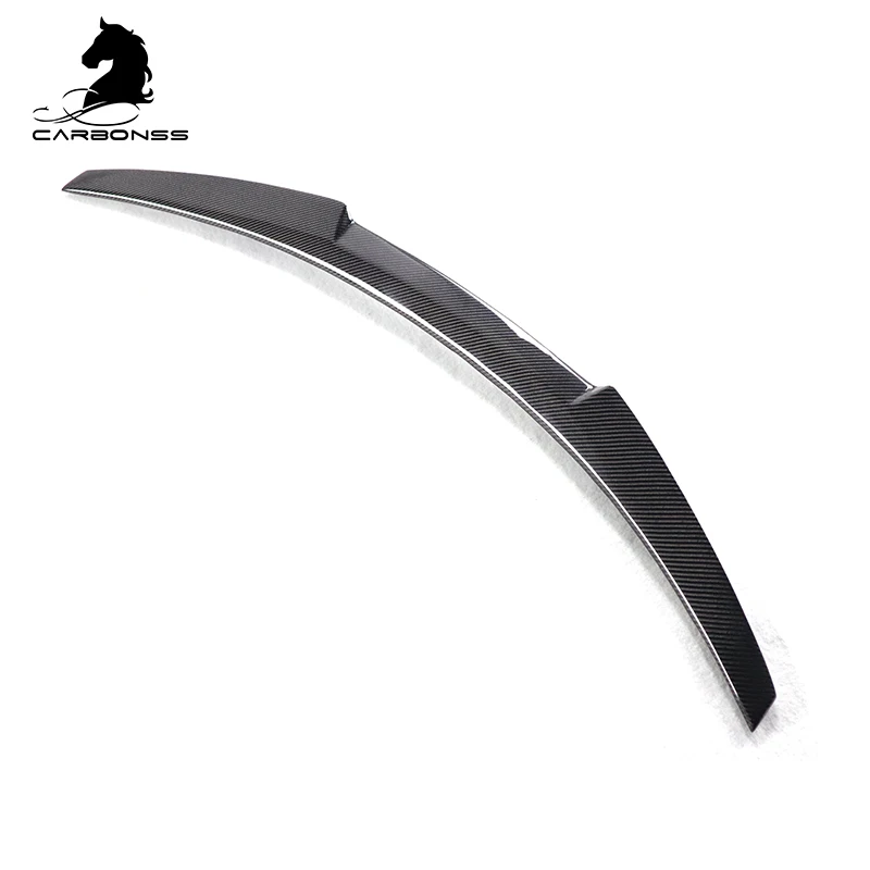 Carbon Fiber M4 style Rear Trunk Lip Spoiler Wing Upgrade Car Body Kit For BMW 3 Series E92 2006-2013