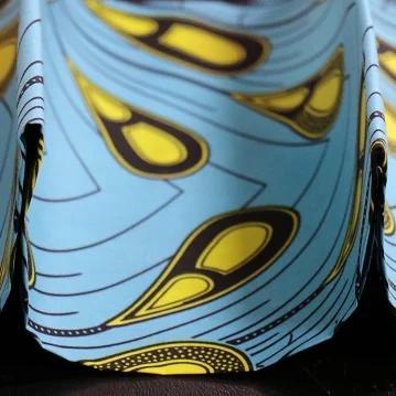 Best Price Wholesale African Wax Print Fabric Hollandais 6 Yards